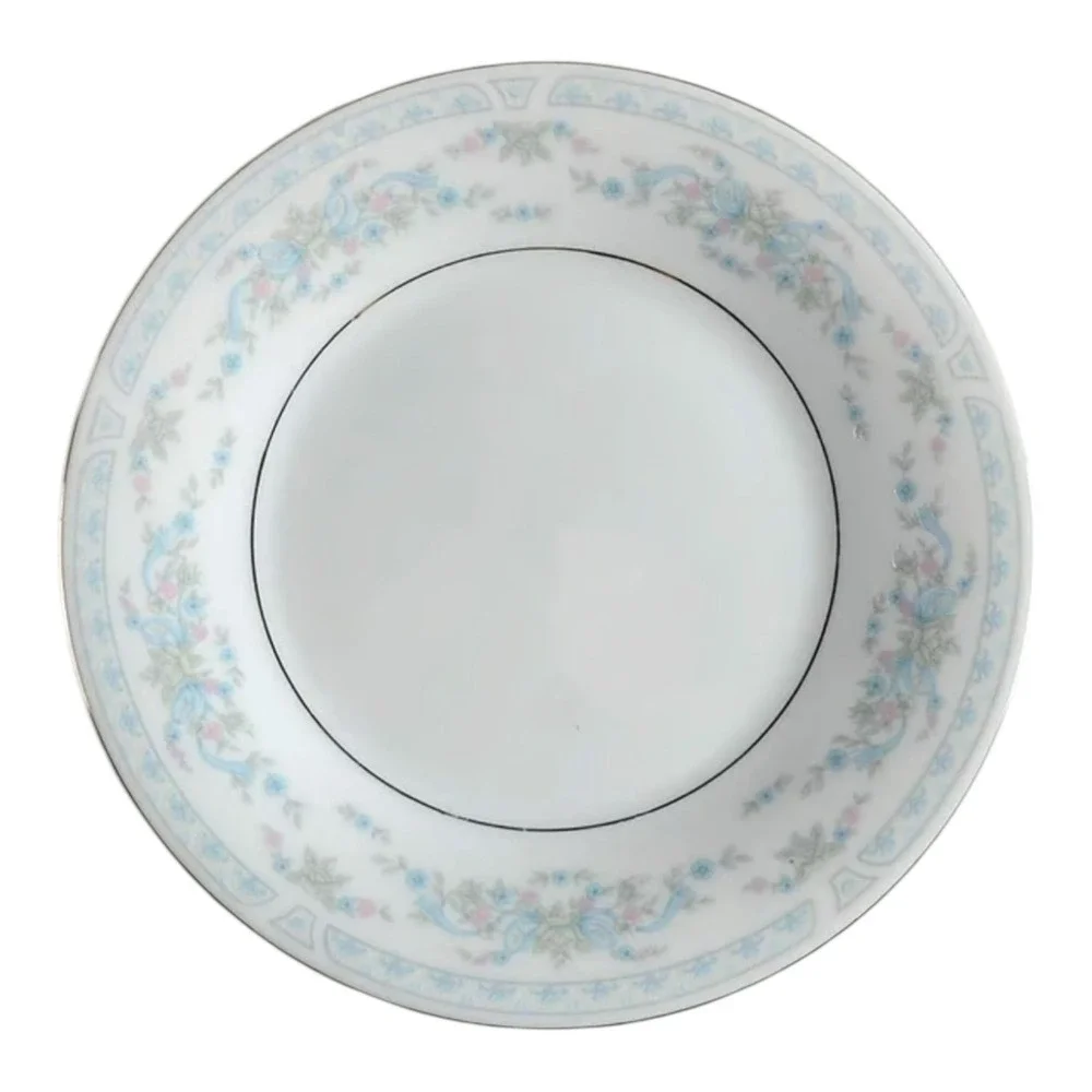 FAIRFIELD ROSEPOINT FINE CHINA SALAD PLATES  YUNG SHEN 7 5/8